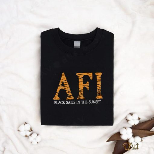 AFI Black sails in the sunset tee shirt