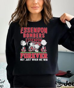 AFL Essendon Bombers Forever Not Just When We Win T Shirt