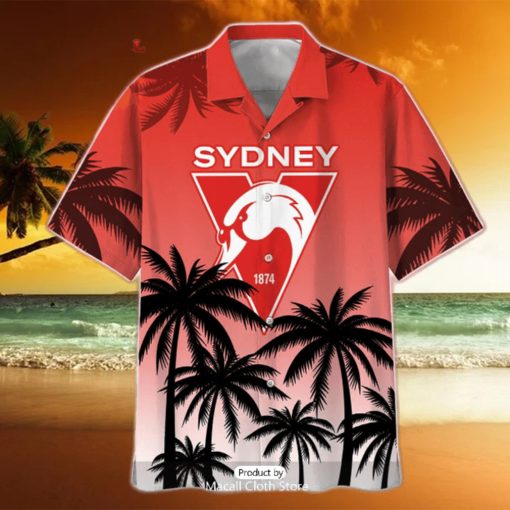 AFL Sydney Swans Sport Beach Summer Personalized Hawaiian Shirt