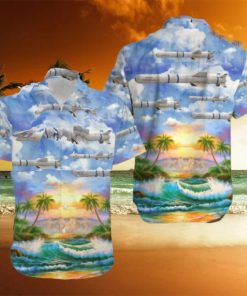 AGM 84 Harpoon Missile Hawaiian Shirt