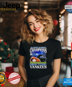 AL East Division Champions 2024 New York Yankees Retro Helmet shirt