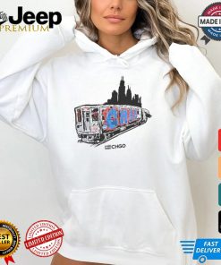 ALLCITY Adult Chicago L Train T Shirt