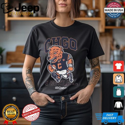 ALLCITY Adult Chicago Mascot Black T Shirt