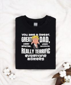 Happy Birthday Republican Dad Donald Trump T Shirt