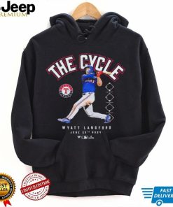 Official Wyatt Langford Texas Rangers Cycle 2024 Shirt