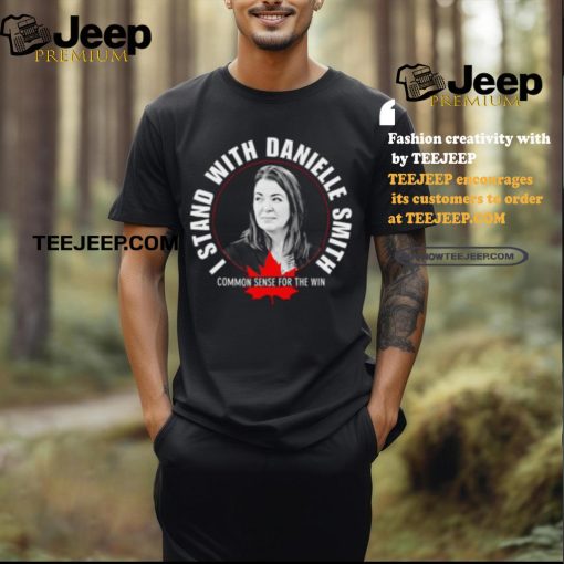 I Stand With Danielle Smith Bella Canvas Signature Shirt