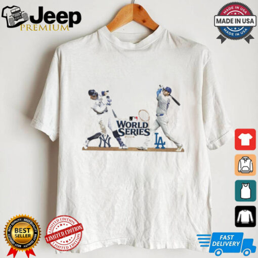 Aaron Judge New York Yankees vs. Shohei Ohtani Los Angeles Dodgers 2024 MLB World Series Matchup t shirt