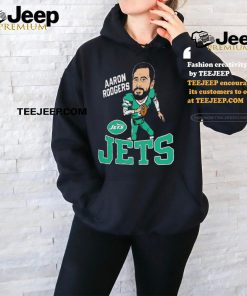 Aaron Rodgers New York Jets Caricature Player Shirt