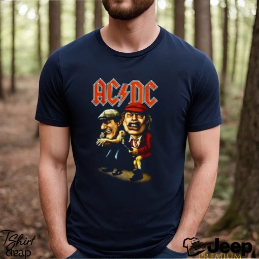 AcDc Caricature In Concert T Shirt