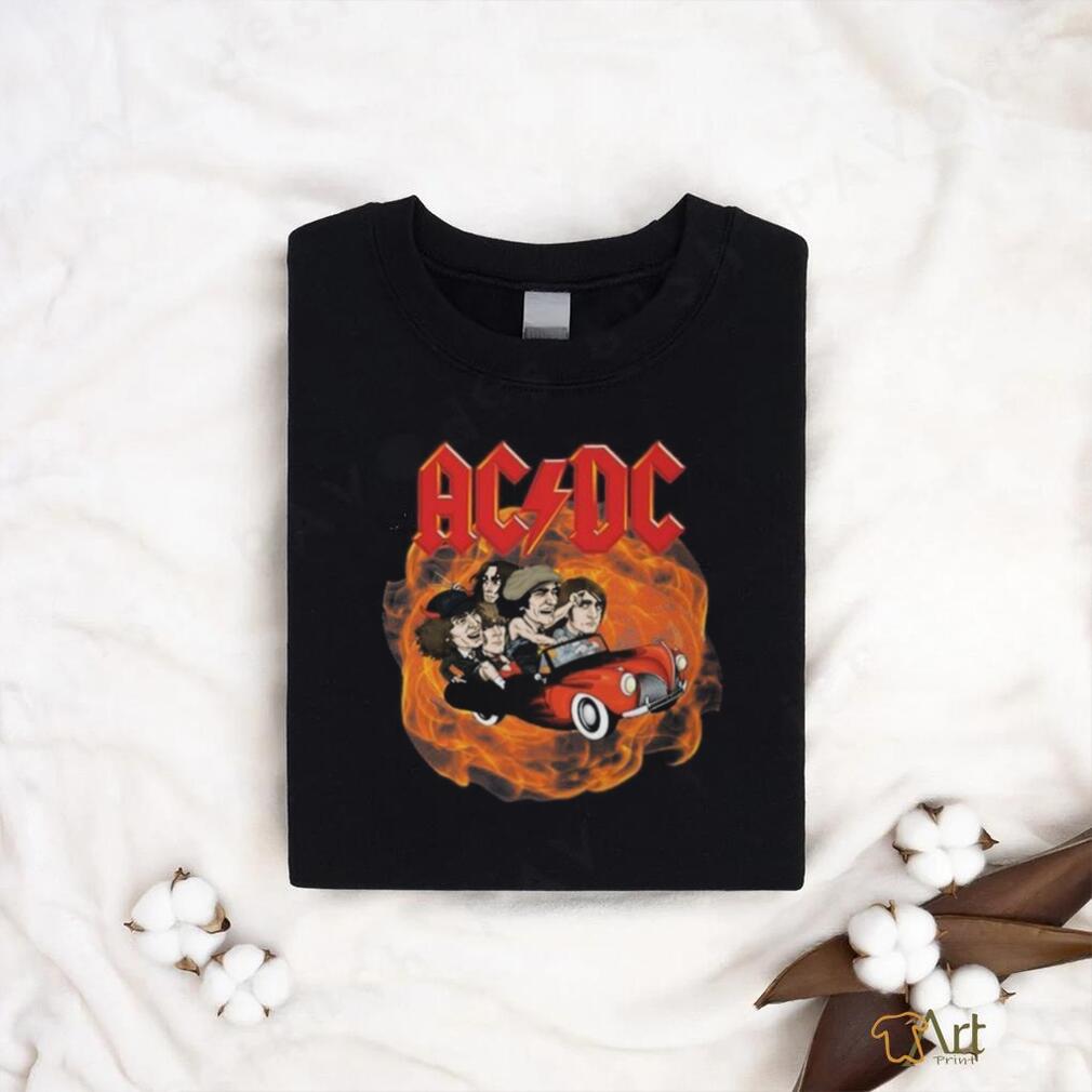 Acdc Band Ac Dc Rock Music Pwr Up Tour 2024 With Dates T Shirt