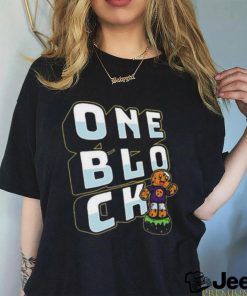 Acookiegod One Block T shirt