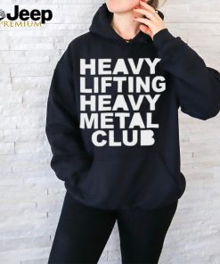 Action Bronson Heavy Lifting Heavy Metal Club Shirt