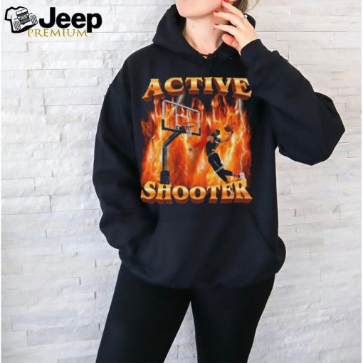 Active shooter basketball shirt