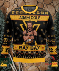 Adam Cole Bay Bay Adam Cole Ugly Christmas Sweater