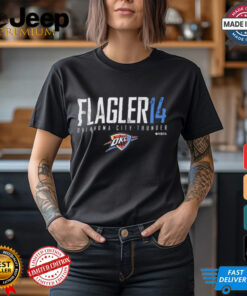 Adam Flagler 14 Oklahoma City Thunder Elite t shirt