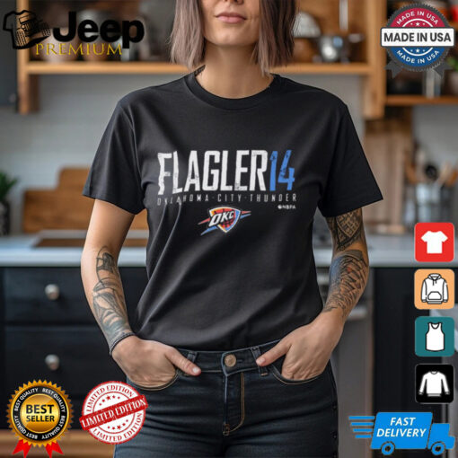 Adam Flagler 14 Oklahoma City Thunder Elite t shirt