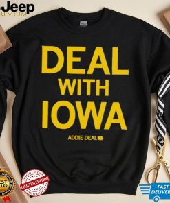 Addie Deal 7 with Iowa Women’s Basketball NCAA classic shirt