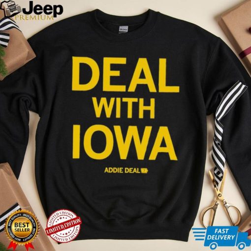 Addie Deal 7 with Iowa Women’s Basketball NCAA classic shirt