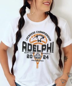 Adelphi 2024 NCAA Men’s Division II Lacrosse Champiohship shirt