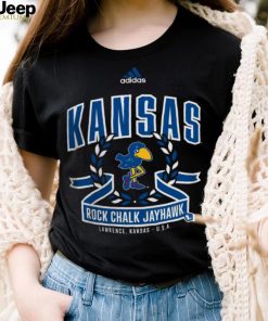 Adidas Men's Kansas Jayhawks Black Class Dismissed T Shirt