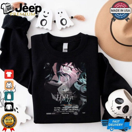 Ado World Tour 2025 Hibana On May 25 27 In Sydney And Melborne Unisex T Shirt