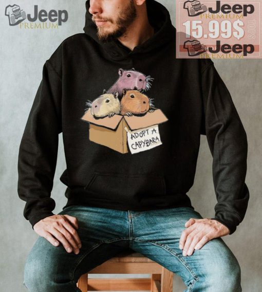 Adopt a capybara shirt