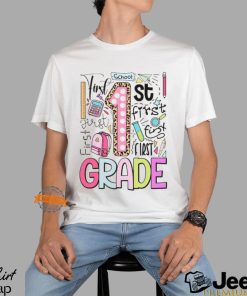 Adorable First Grade Shirt for Girl Back to School Shirt