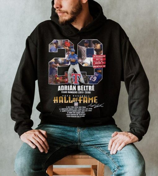 Adrian Beltre 2024 Baseball Hall of Fame Shirt