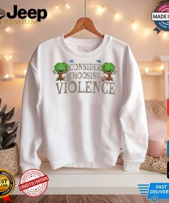 Adrianne Curry Consider Choosing Violence Tee shirt