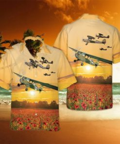 Aeronca L 3B Grasshopper World War II Hawaiian Shirt