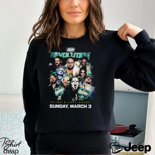 Aew Revolution 2024 Poster Shirt