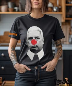 Aidan Kearney Wearing Ken Mello Clown Shirt