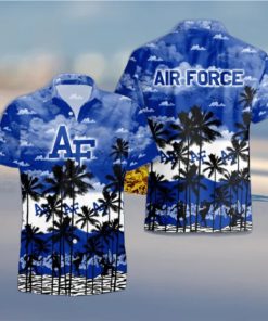 Air Force Falcons Palms Tree Hawaiian Shirt