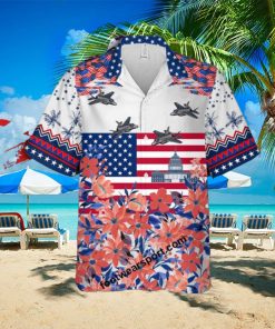 Aircraft F 35 Lightning F35 Liberty, US Capitol Gift Memory 3D Hawaiian Shirt For Summer