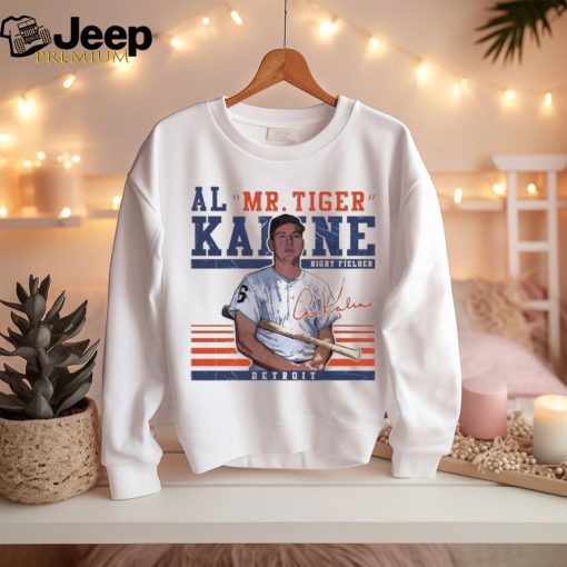 Al Kaline Mr Tiger Right Fielder Detroit Sport Baseball Signature shirt