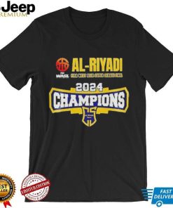 Al Riyadi Fiba West Asia Super League Final 2024 Champions shirt