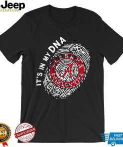 Alabama Crimson It’s In My DNA Fingerprint Shirt