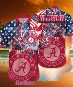 Alabama Crimson Tide 4th Of July American Proud Patriots Hawaiian Shirts