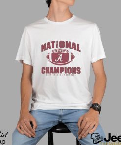 Alabama Crimson Tide College Football Playoff 2024 National Champions T Shirt