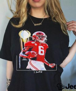 Alabama Crimson Tide DeVonta Smith National Championship trophy shirt