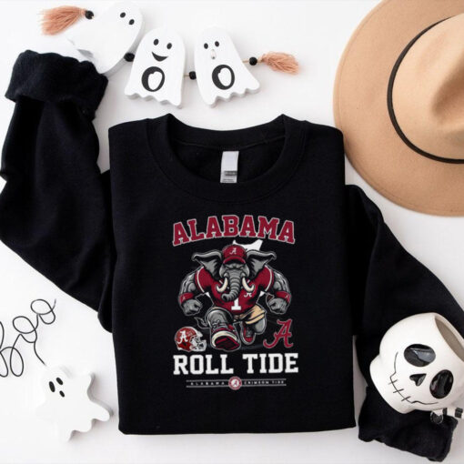 Alabama Crimson Tide Football Roll Tide T Shirt