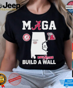 Alabama Crimson Tide MAGA Build A Wall Beat Georgia Shirt