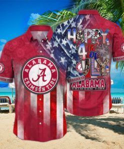 Alabama Crimson Tide NCAA 4th of july hawaiian shirt