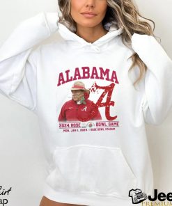 Alabama Crimson Tide Nick Saban Rose Bowl 2024 CFP Football Semifinal Shirt