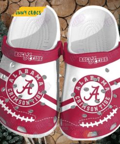 Alabama Crimson Tide Red White Ncaa Crocs