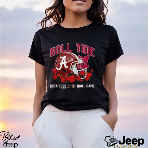 Alabama Crimson Tide Roll Tide 2024 Rose Bowl Game T Shirt