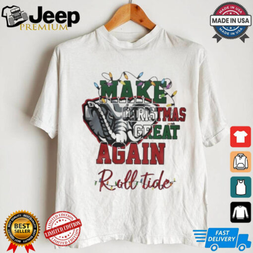 Alabama Crimson Tide Trump Make Christmas Great Again 2024 Shirt