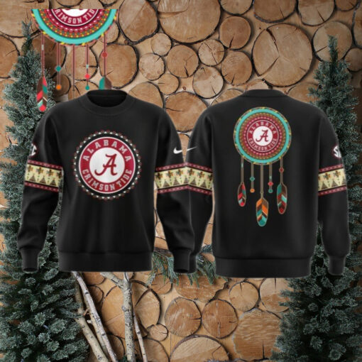 Alabama Crimson Tide x Native American Heritage Night 2024 Limited Black Sweater