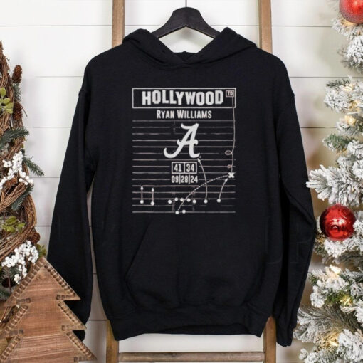 Alabama Football Ryan Williams Hollywood Ending Play Diagram Shirt