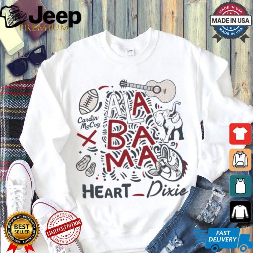 Alabama Heart of Dixie Crimson shirt